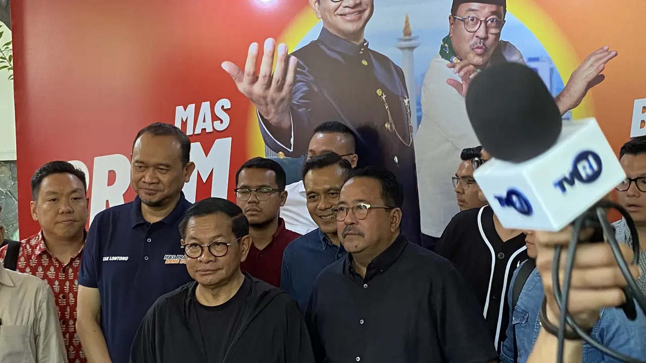 Pramono Anung dan Rano Karno.
