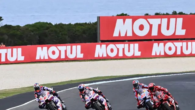 Keseruan MotoGP Australia 2023