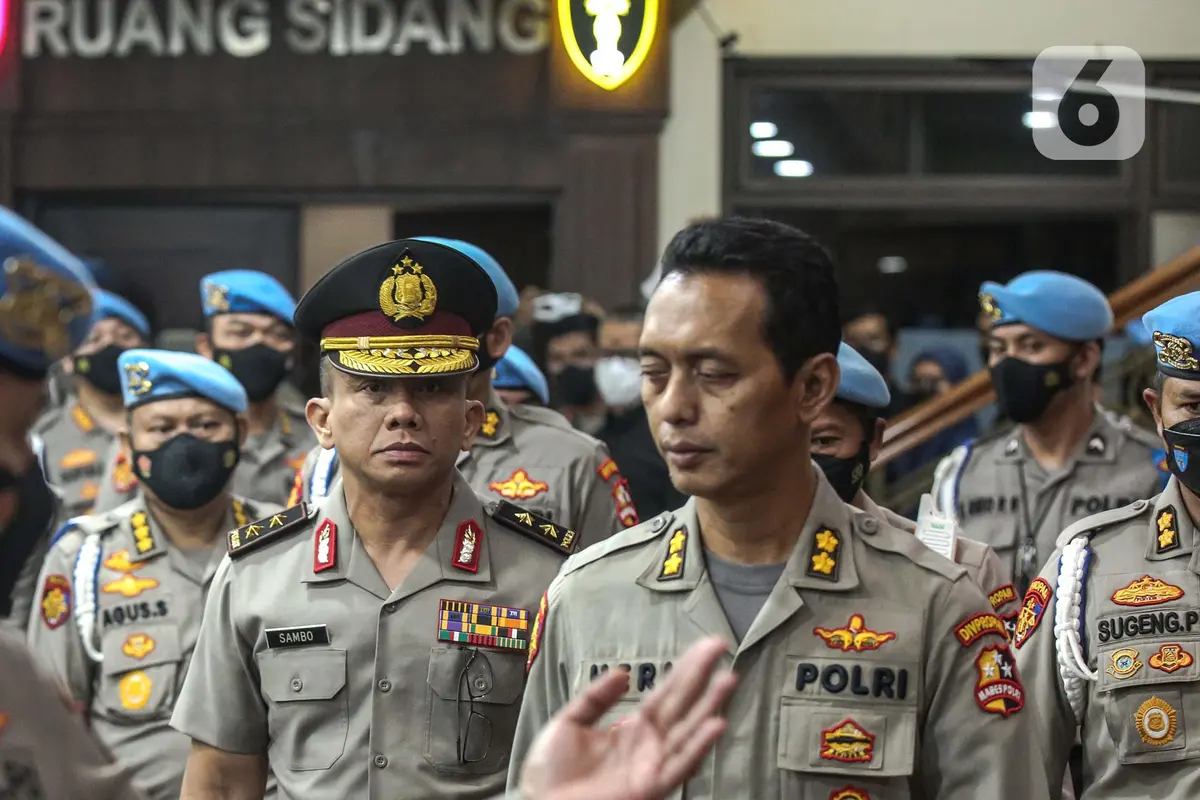 Ferdy Sambo Dipecat Secara Tidak Hormat dari Polri
