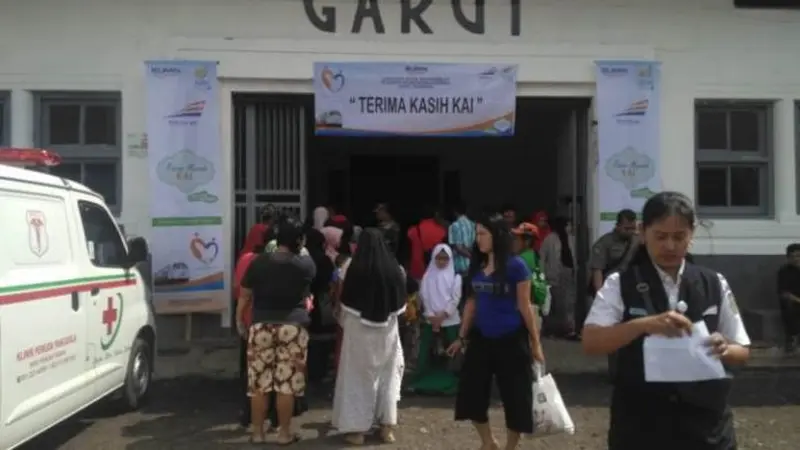 Stasiun Garut Kota yang sudah mulai difungsikan kembali oleh PT KAI Daop 2 Bandung