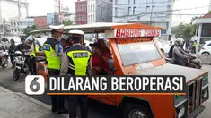 Dishub DKI Jakarta melarang odong-odong beroperasi.