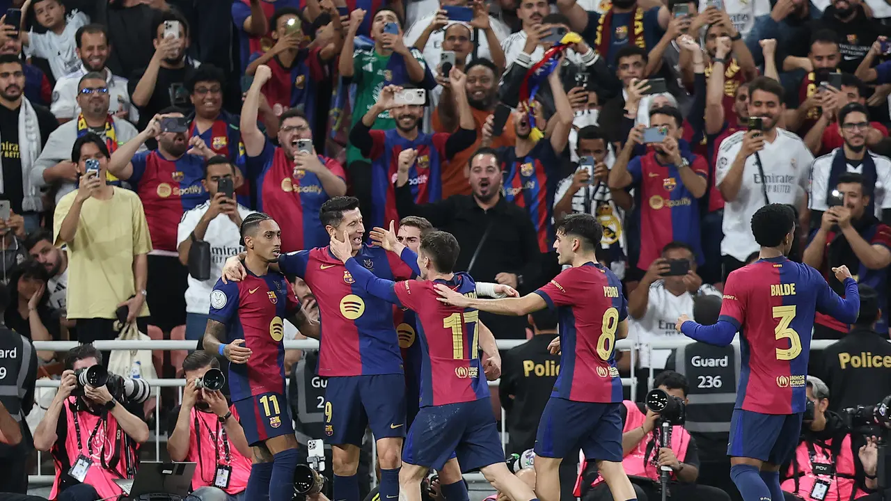 Real Madrid vs Barcelona, Supercopa de Espana
