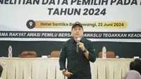 Kordinator Divisi Pencegahan, Parmas dan Humas Bawaslu Banyuwangi, Khomisa Indra Kurniawan  (Istimewa)