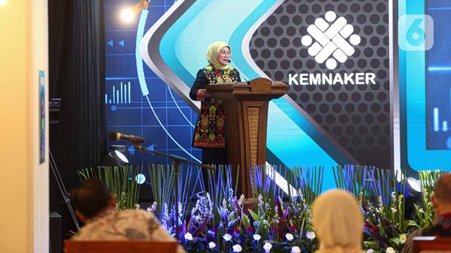 Menteri Ida Fauziyah Luncurkan Satu Data Ketenagakerjaan