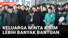 Anggota Keluarga Korban Kecelakaan Pesawat Jeju Air Minta Pemerintah Kirim Lebih Banyak Bantuan