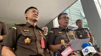 Wakil Kepala Kejati DKI Jakarta Agus Sahat Sampe Tua Lumban Gaol dan Asisten Tindak Pidana Umum Kejati DKI Jakarta, Danang Suryo Wibowo. (Ady Anugrahadi/Liputan6.com).