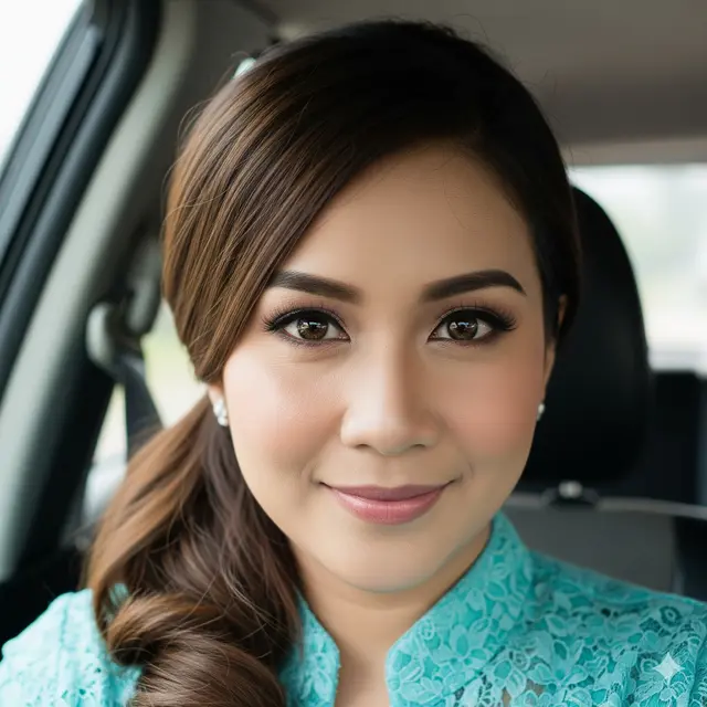 Model Rambut Ibu-Ibu yang Rapi Meski Cuma Ikat Cepat