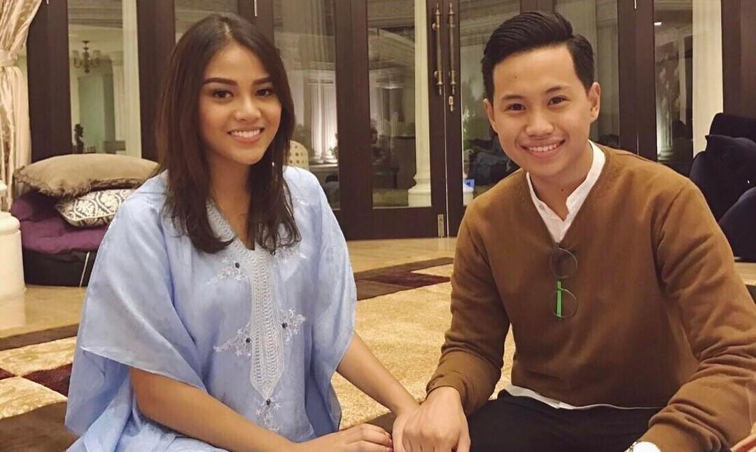 Aurel Hermansyah dan kekasihnya, Rabbani Zaki