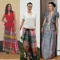 Sophia Latjuba Mix and Match Kain Sarung. [@sophia_latjuba88]