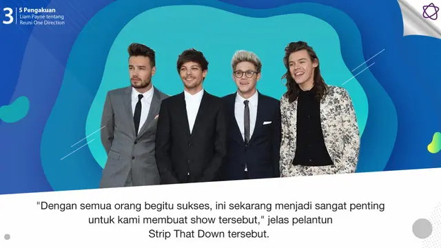 [Bintang] 5 Pengakuan Liam Payne tentang Reuni One Direction