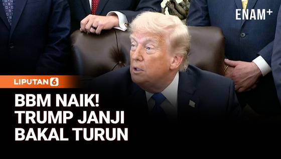 Trump Akui BBM Naik, Janji Harga Turun Setelah Perang