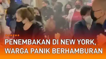 Aksi teror penembakan kembali terjadi di Amerika Serikat. Stasiun kereta bawah tanah Brooklyn, New York jadi sasaran. Pelaku menembak hingga melukai setidaknya 13 orang.