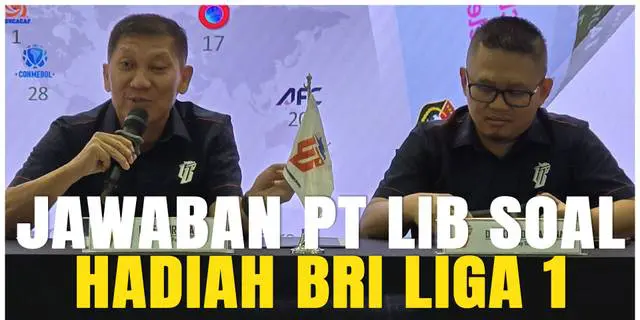 VIDEO: PT LIB Menjawab, Ini Kepastian Pembagian Hadiah Juara BRI Liga 1!
