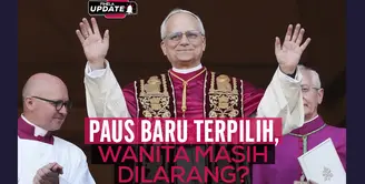 Asap putih mengepul dari Kapel Sistina, menandakan Paus baru telah terpilih: Robert Francis Prevost dari Amerika Serikat. Ia resmi menjadi Paus ke-267 dengan nama Paus Leo XIV. Namun, satu pertanyaan klasik kembali muncul: mengapa wanita tidak bisa menjadi Paus? Yuk simak informasinya dalam video berikut! #fimelaupdate #fimelahariini #fmlmmd