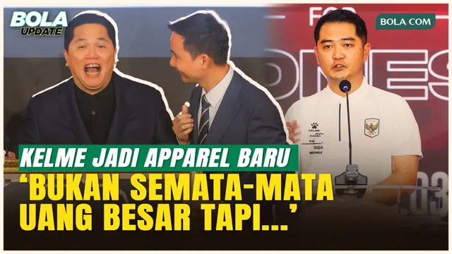 PSSI Ungkap Alasan Pilih Kelme: Kalahkan Adidas dan Erspo Jadi Apparel Baru Timnas Indonesia