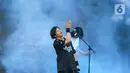 Dalam penampilannya grup band yang dibentuk pada tahun 1994 tersebut membawakan sejumlah lagu hits mereka. (Liputan6.com/Herman Zakharia)