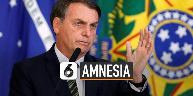 VIDEO: Presiden Brasil Amnesia Karena Jatuh di Toilet