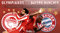 Olympiakos vs Bayern Munchen (Bola.com/Samsul Hadi)
