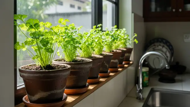 Sudut Segar dengan Parsley