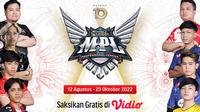 Saksikan Live Streaming MPL Indonesia Season 10 di Vidio, 12 Agustus - 23 Oktober 2022. (Sumber : dok. vidio.com)