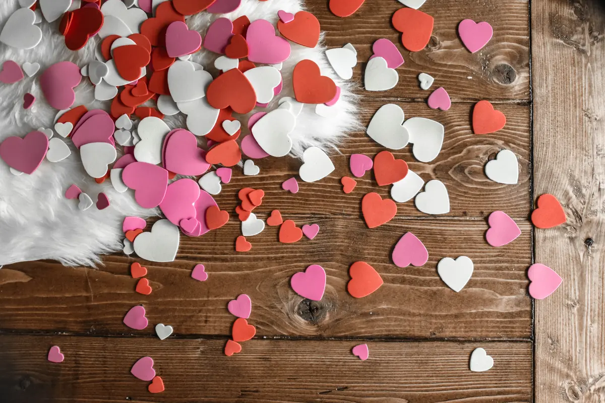 Ilustrasi ucapan hari Valentine