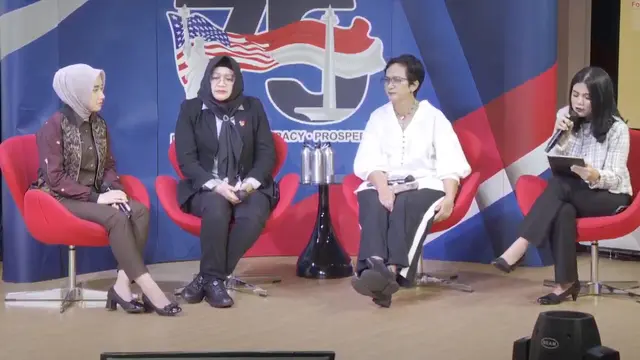 Diskusi bertema "Forensic to Catch a Criminal" yang diadakan Kedutaan Besar AS di Jakarta, Kamis (18/7/2024). (Tangkapan Layar YouTube @america)
