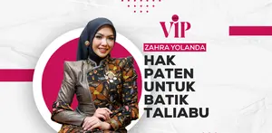 Zahra Yolanda tak Lelah untuk terus memperjuangkan pemberdayaan Masyarakat Taliabumelalui batik sebagai asset penting Kepulauan Taliabu.