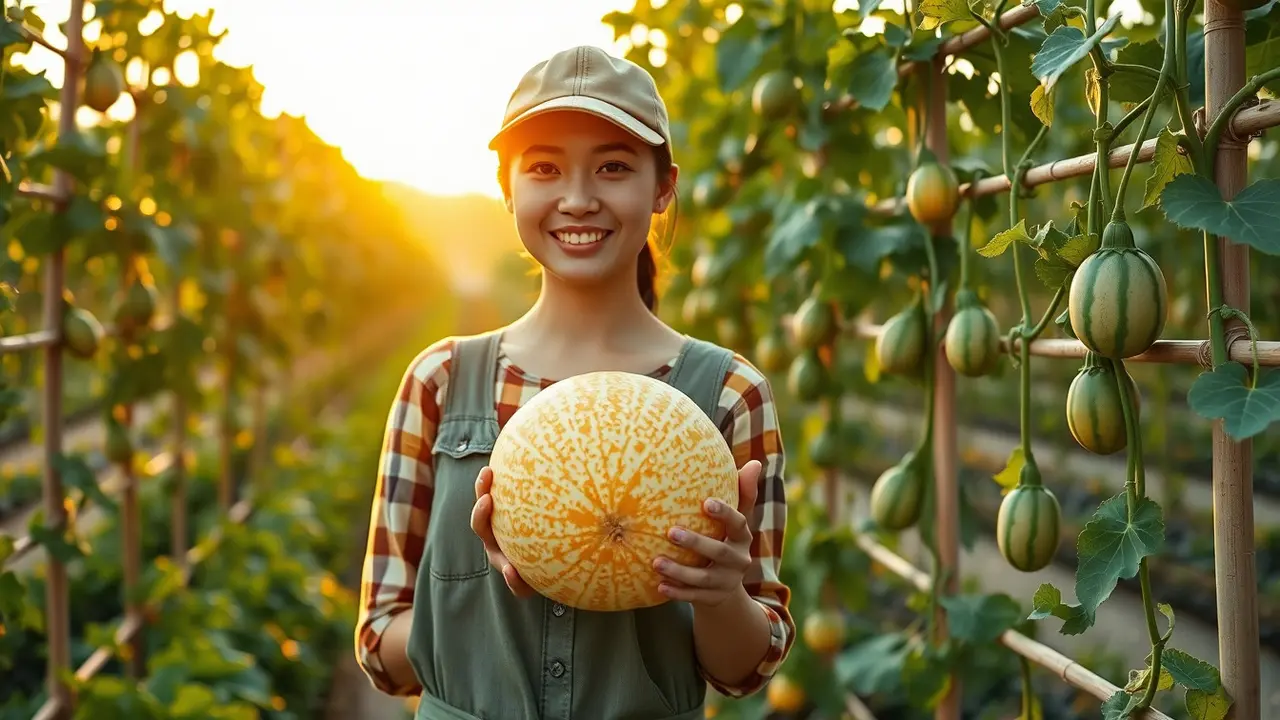 tips memilih melon yang manis