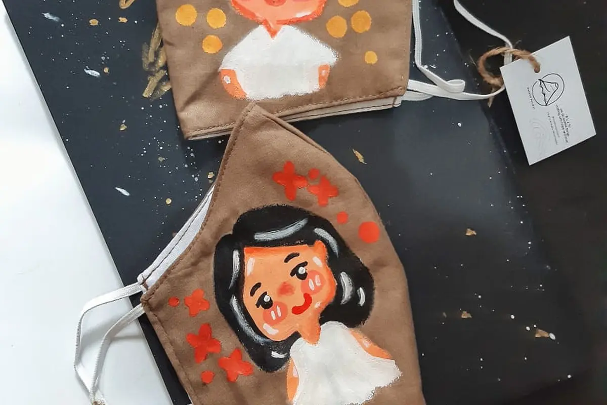 Masker Lukis.