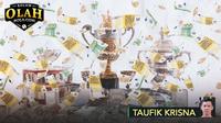 Kolom Olah Bolacom Taufik Krisna - Ilustrasi Atlet Meraih Medali atau Trofi Juara (Bola.com/Adreanus Titus)