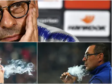 Bukan rahasia bila Maurizio Sarri pelatih Juventus adalah perokok berat. Ia sering merokok di antara sesi latihan atau pertandingan. Dikutip dari Talksport.com dan Calciomercato, Sarri mampu menghisap rokok hingga 80 batang atau tiap 12 menit sekali per harinya.