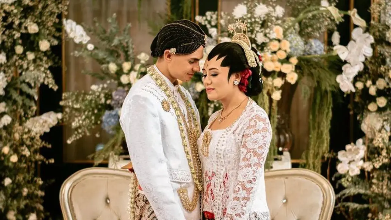 Penampilan Amanda, Putri Christian Gonzales saat Menikah dengan Rontini