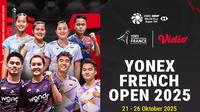 Saksikan Badminton French Open 2025 di Vidio. (dok. vidio.com)