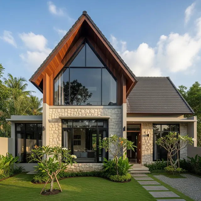 9 Model Rumah 1 Lantai Tampil Megah Bak 2 Lantai, Solusi Maksimalkan Ruang