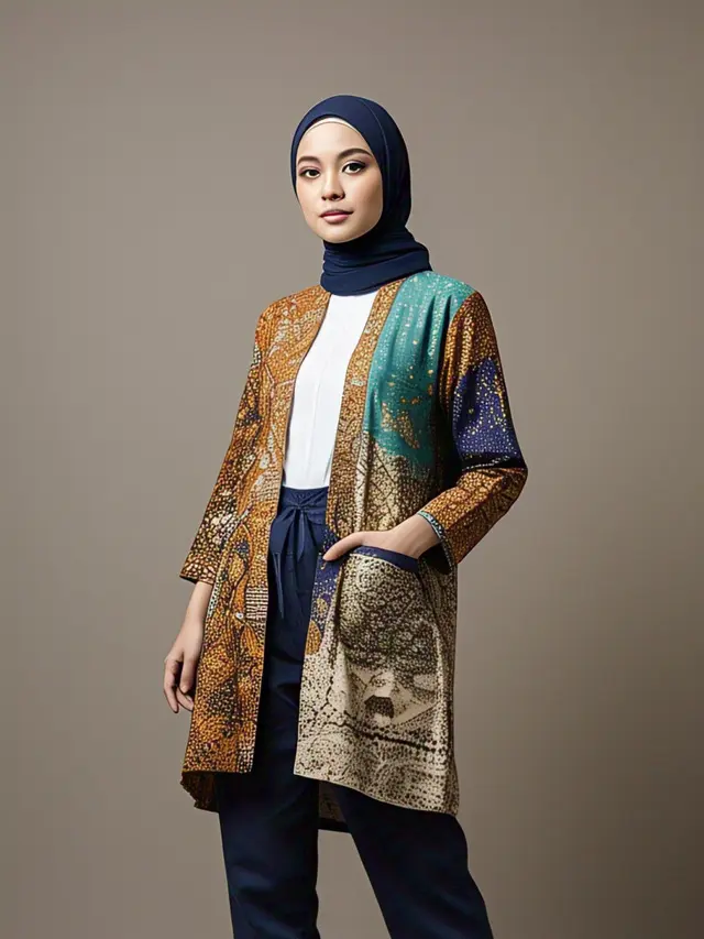 Model Batik Kantor Terbaru
