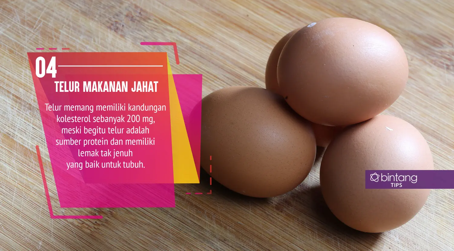 Mitos tentang kolesterol. (Foto: Adrian Putra, Digital Imaging: Nurman Abdul Hakim/Bintang.com)