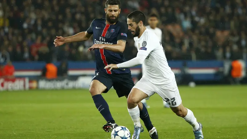 PSG vs Real Madrid (Liputan6.com)