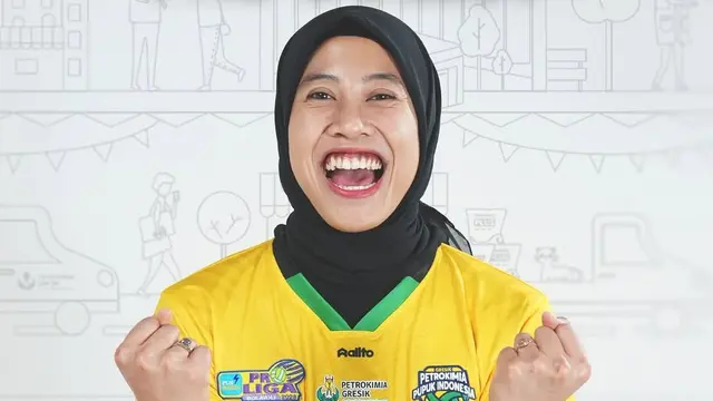 Megawati Hangestri bergabung dengan Gresik Petrokimia Pupuk Indonesia untuk Proliga 2025.