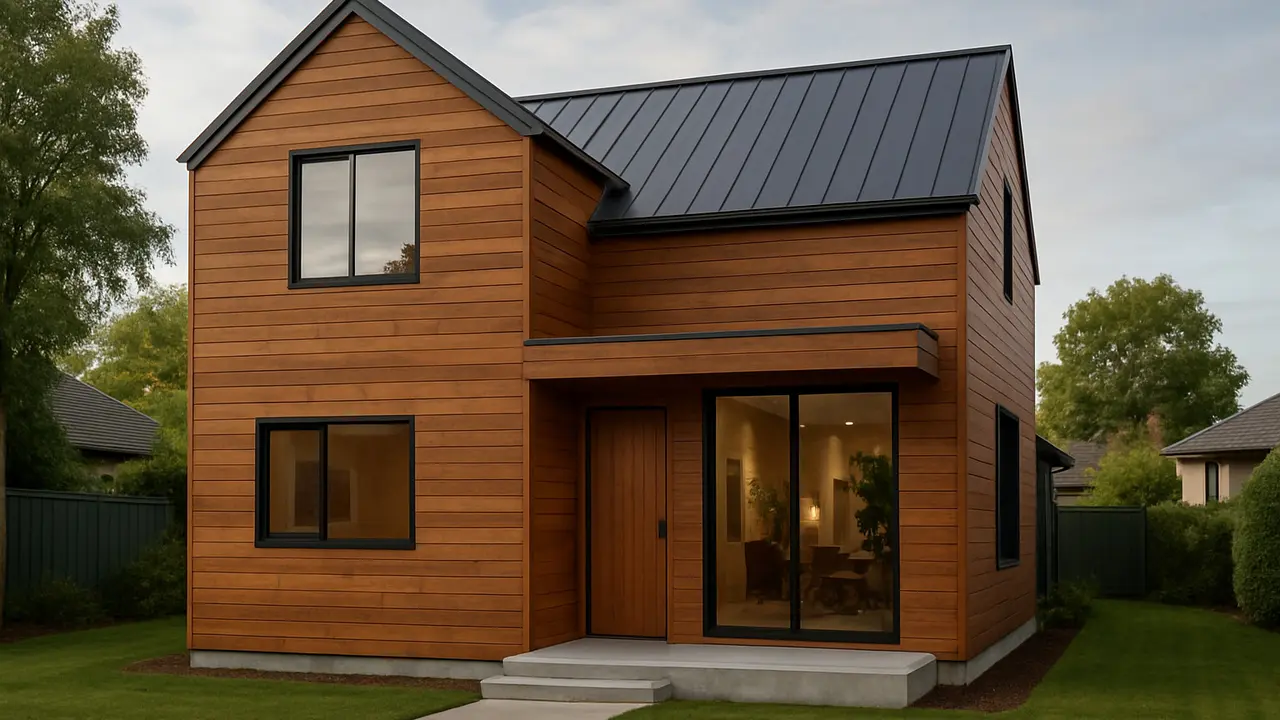 Inspirasi Rumah Modern dari Kayu
