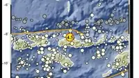 Rentetan Gempa Susulan Guncang NTT