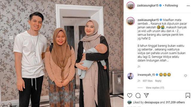 Zaskia Sungkar bersama asistennya