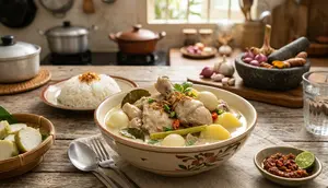 Resep Opor Ayam Putih Spesial yang Gurih, Kental dan Bumbu Meresap