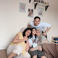 Marshanda, Ben Kasyafani dan Nesya Ayu Nabila (Instagram/nesyanabila)