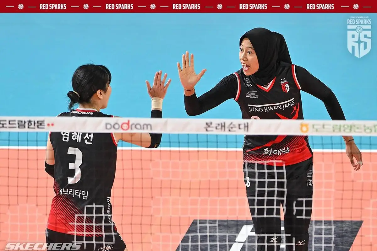 Megawati Hangestri Pertiwi - Red Sparks - Liga Voli Korea
