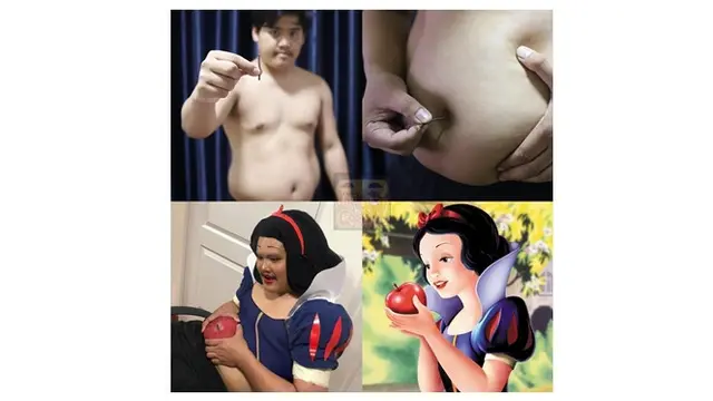 8 Potret Cosplay Low Budget Karakter Animasi Disney Ini Bikin Geleng Kepala