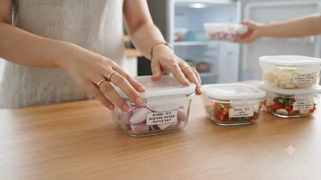 Cara Menyimpan Bumbu Iris untuk Bekal Masak Pagi