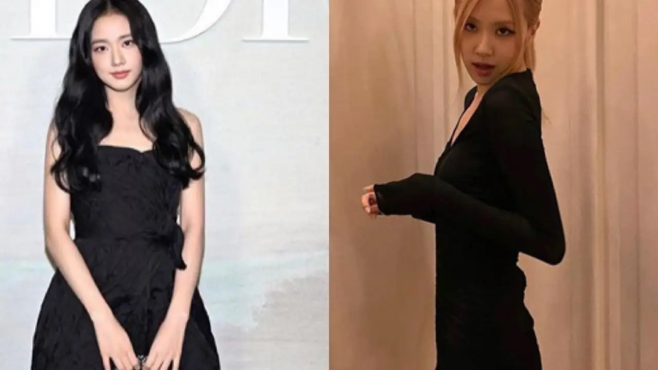 Adu Gaya Jisoo dan Rose Blackpink di Paris Fashion Week
