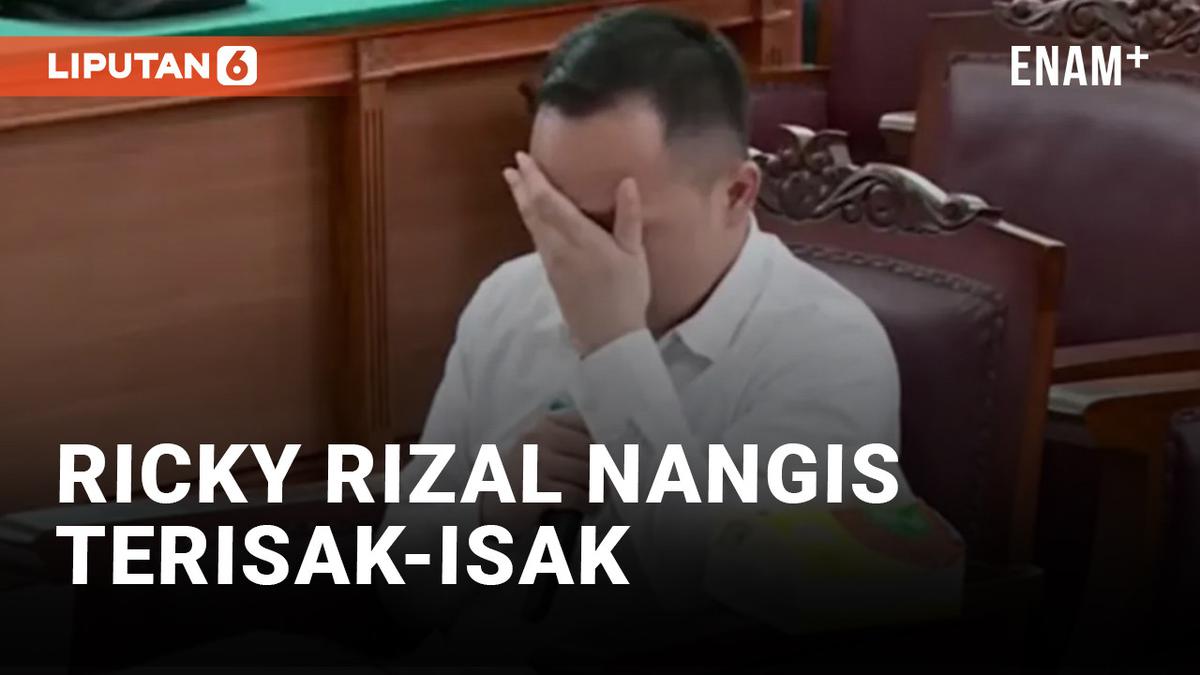 3 Hal Ini Bikin Ricky Rizal Menangis Terisak-isak di Sidang Pleidoi ...