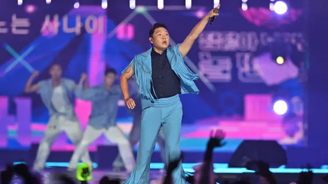 Aksi Panggung Psy Meriahkan Seoul Festa 2022