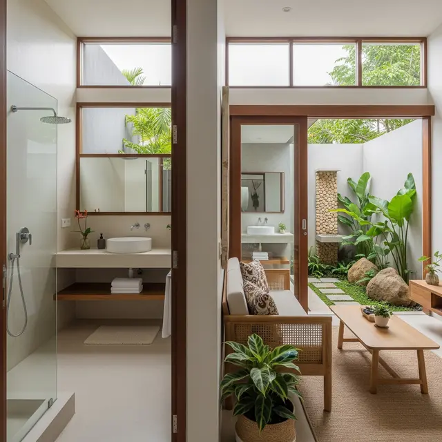 9 Desain Rumah Kecil Tapi Punya 2 Kamar Mandi, Solusi Praktis dan Nyaman
